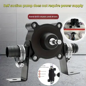 Portable Manual Liquid Pump, Durable Multi-Use Water Oil Pump, Garden Construction Agriculture Connector, Well Pond Basement Bucket Drill Electric Hand Pump, Liquid Transfer Pump, Handheld Pump