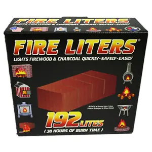 212 MAIN 192-Pack Fireplace Lighters, Slow Burn, Waterproof, Recycled, Unlimited Life (Model 10192)