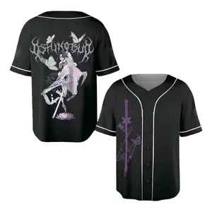 Shinobu Demοn Slαyer Jersey – Infinity Castle Anime Oversize Unisex Baseball Top