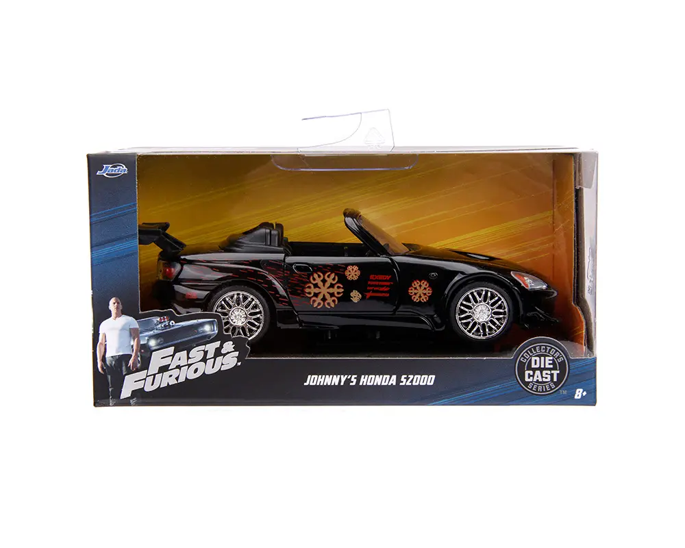 1:32 Johnny's Honda S2000 – Black – Fast & Furious by Jada