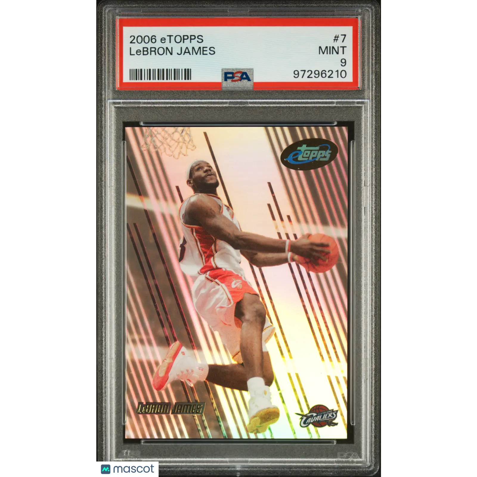 2006 Etopps LeBron James #7 PSA 9