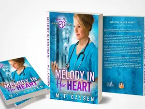 Melody in her Heart: Sapphic Medical Romance Paperback (Healing Hearts Series Book 1) - Age Gap WLW Drama, Steamy Lesbian Fiction Novel