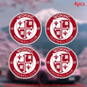 WOKING FC Sticker-Car stickers for doors, windows, laptops, luggage, furniture and bumpers-durable adhesive vinyl material