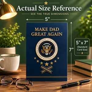 Funny Talking Father's Day Card for Dad | Real Voice Sound Greeting Card | Best Gift from Wife Son Daughter