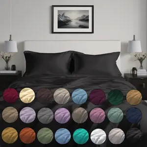 4-Piece Rayon from Bamboo Sheet Set - Soft & Hypoallergenic