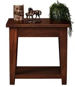 Tactical Table: End Table with hidden secured compartment