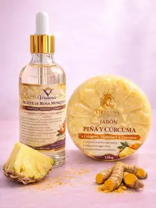 Pineapple & Turmeric Duo Set / Soap + Body Oil