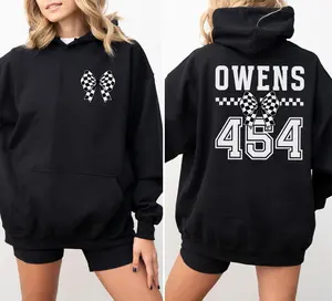 Custom Racing Hoodie Motocross Mom Sweatshirt Race Wife TShirt Moto Mom Mothers Day Gift Dirt Track Racing Tshirt Moto Girlfriend Personalized Name & Race Number