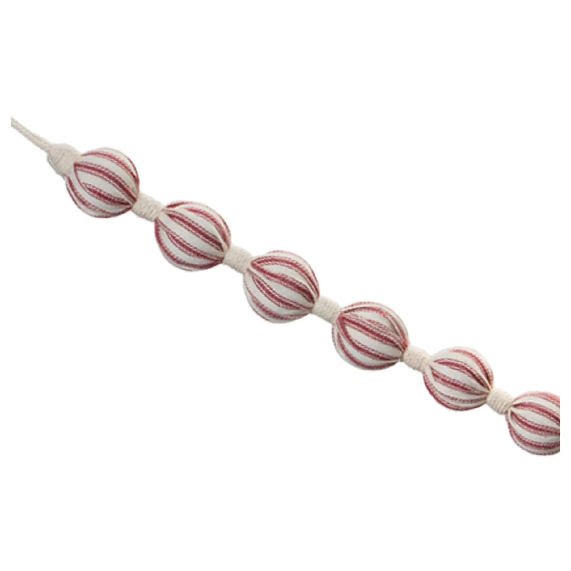 Melrose Set of 2 Ball Fabric String Garland