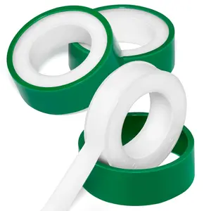 3 Roll Plumbers Tape, Teflon Tape, -374 to 536  F Temperature Range, High Density 0.45g/cm, Water Pipe Sealing Plumbing Tape, Duct Tape, L 390 in x W 0. in3. Green