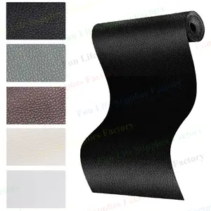 PU Leather Sticker Repair Patch Self-Adhesive Artificial Leather Wallpaper Waterproof Tape Oil-proof Sticker Car Seat Renew Sticker Skin Furniture Repair Patch Table Chair Sticker Seat Bag Shoe Bed Living Room Wall Home Decor Car Decoration