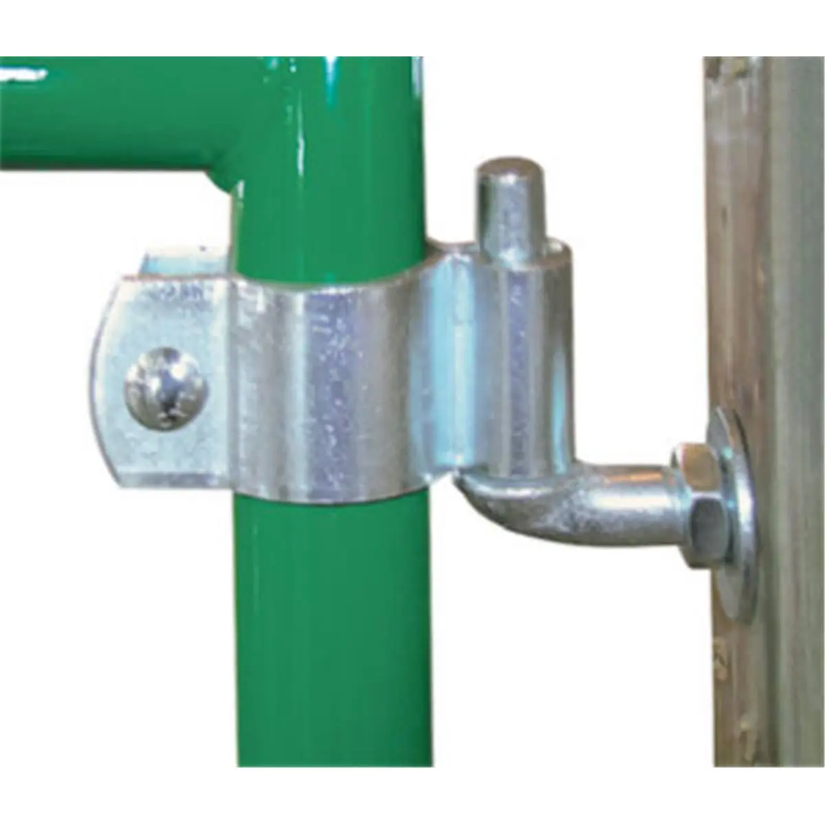 212 MAIN Co-Line 7120-200-KIT Gate Hinge Kit - 2 in. Round Clamp, Includes Bolts for Round Tubes