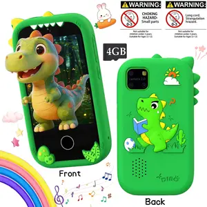 Toddler Learning Phone with Puzzle And Arcade Games, 2.8" HD Display Kids Toy Phone with 30W Camera, Multilingual Support, Birthday And Christmas Gift for Boys Girls Ages 3-10