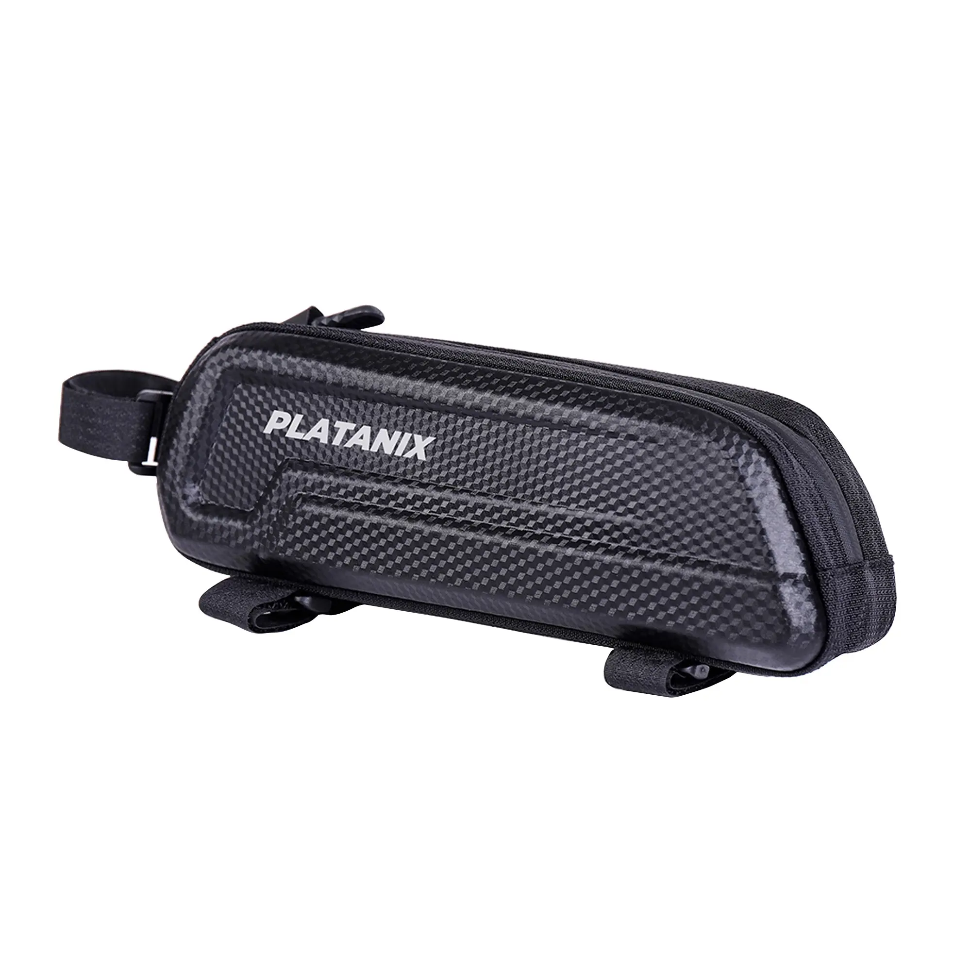 PLATANIX A5 EVA Hard Shell Bike Top Tube Bag for Road & MTB, Waterproof Front Frame Phone Storage Pouch, Bicycle Bag, Bike Accessories