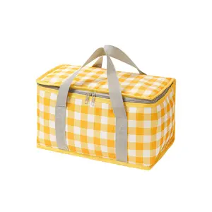 Large Capacity Insulated Picnic Bag – Stylish & Portable
