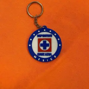 Llavero 3D Cruz Azul Llaveros Keychain Futbol Mexico