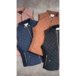 Slim Fit Quilted Padding Vest