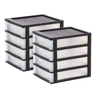 4 Drawer Desktop Storage Unit (Pack of 2)