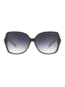 Foster Grant Women'S Oversized Fashion Sunglasses, Black Beige Fgx International Inc.