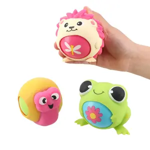 2 1/2" Springtime Animal Friends with Foam Stress Balls - 12 Pc.