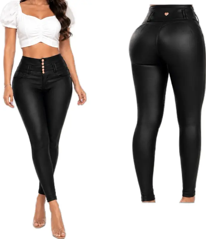 Women’s Colombian High-Waist Butt-Lift Stretch Denim Skinny Jeans