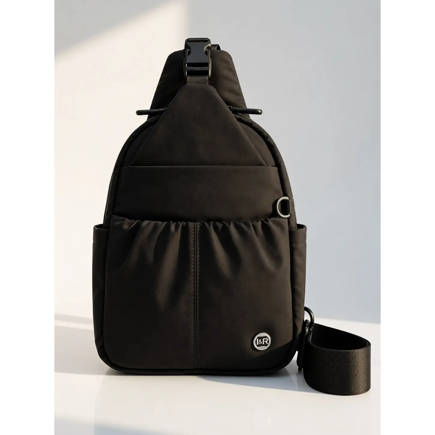 The Iris Clutch Sling Bag (#4000) Adjustable Strap Zipper Bag - By Iris & Rainbow