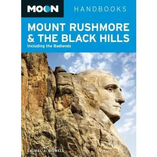 USED Book - Moon Mount Rushmore & the Black Hills: Including the Badlands (Moon Handbooks) by Laural A. Bidwell (Paperback) - english