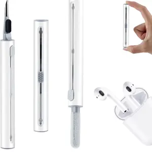 Brand Earbuds Cleaning Kit: Soft Bristles Remove Dirt, Dust, and Particles for Optimal Sound Quality - Accessories