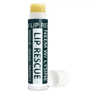 Neem Lip Rescue  Neem Lip Rescue | L-Lysine & Neem Oil | Botanical Lip Balm