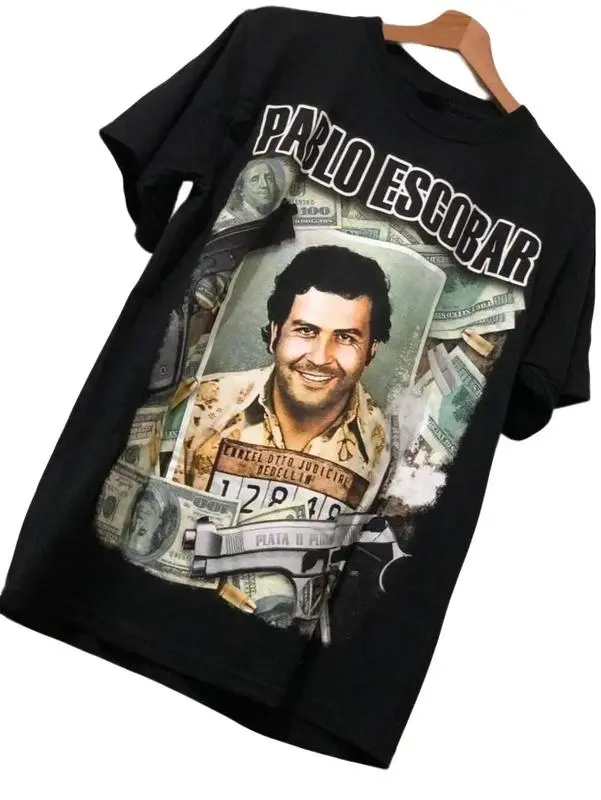 Plata O Plomo Graphic Tee, Escobar T-shirt, Spanish Quote Shirt, Casual Streetwear Unisex Top, Vintage Mexican Streetwear Unisex Shirt