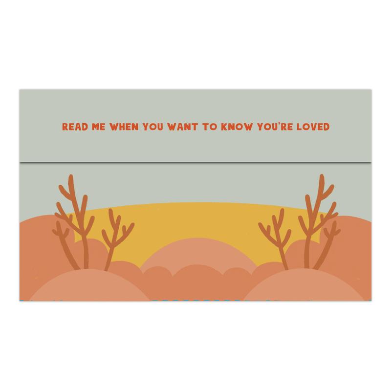 A Box of Friendship Fill in the Love Read Me When Box of Letters to Friend