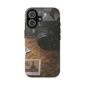 Vintage Camera Photography Collage Phone Case | Tough Phone Case