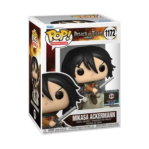 Funko Pop! Attack on Titan - Mikasa Ackermann (Chalice Collectibles) #1172  Collectible Pop Vinyl Figure
