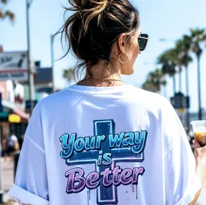 Forest Frank Shirt - Your Way Is Better cross t-shirt | Christian 90s Airbrush t-shirt