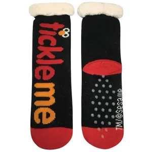 Cozy Moments Sesame Street Tickle Me Elmo Sherpa Socks