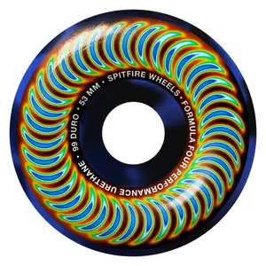 Spitfire Radioactive Swirl Classic Formula Four 99D Wheels