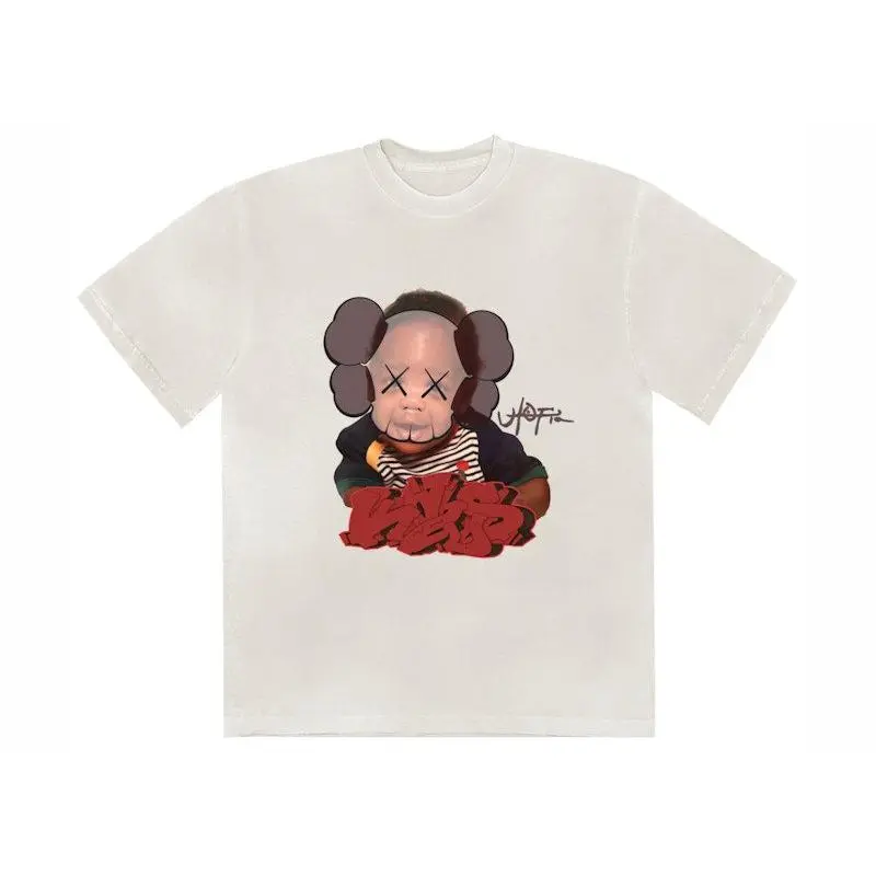 Travis Scott x KAWS Utopia I Tee White (men) by StockX