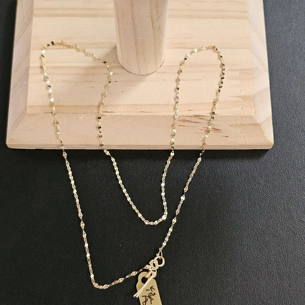 14k gold necklace 18 inch