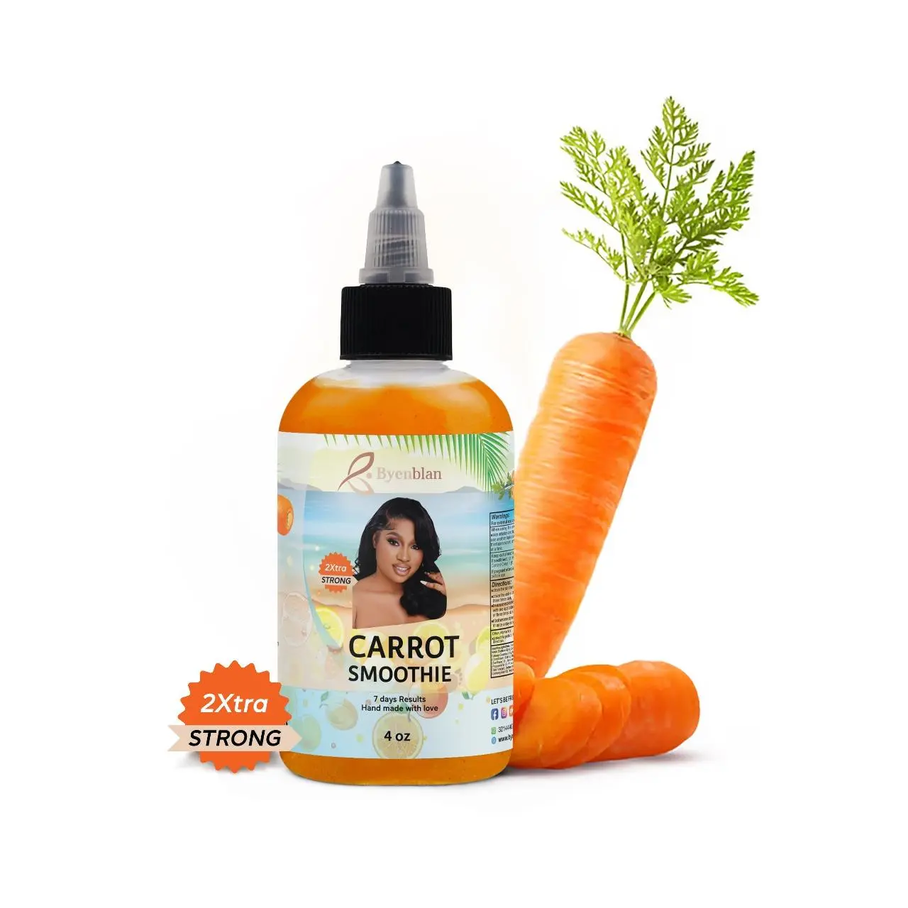 Wholesale 24 PCS Body Carrot smoothie