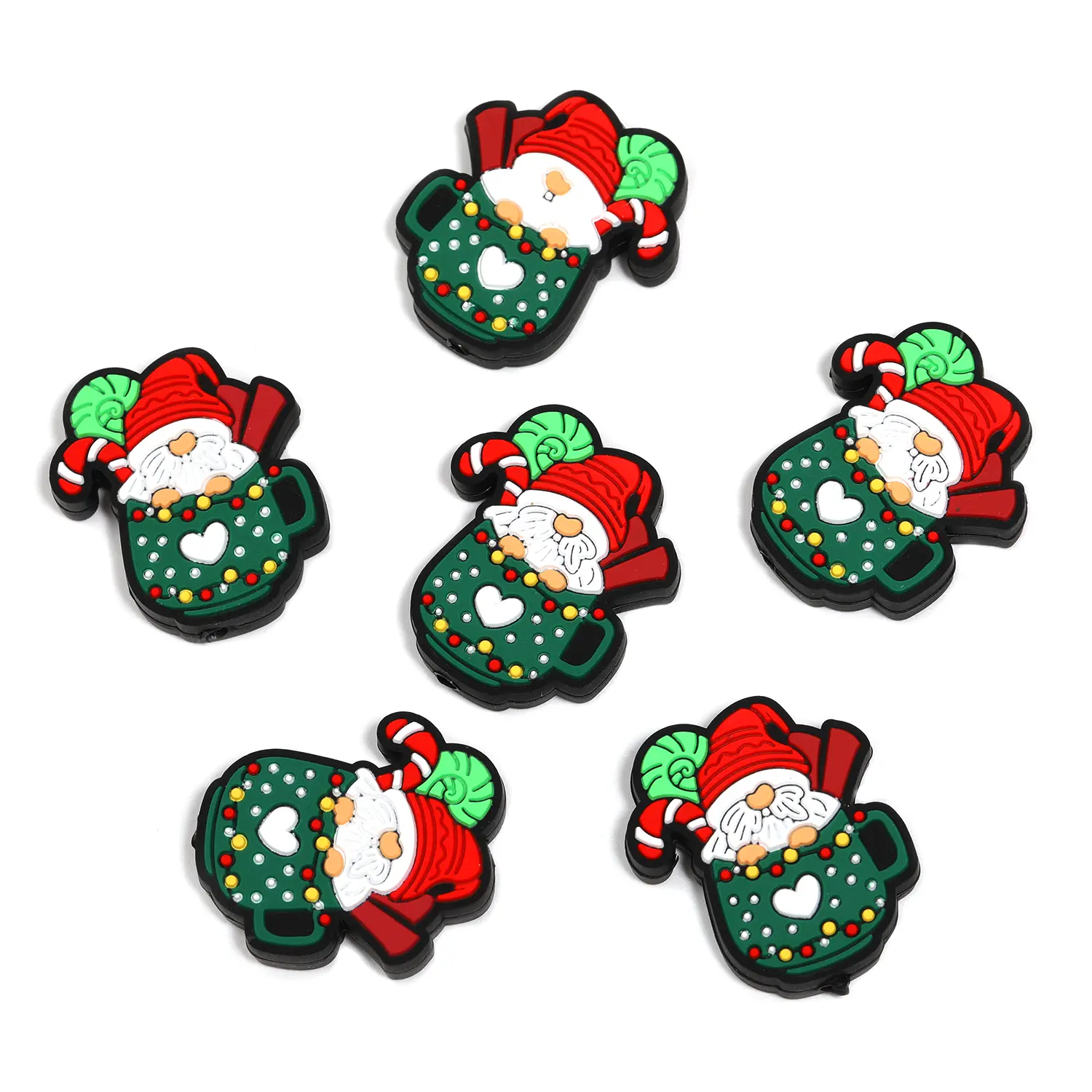 107.New!/ YM005010/Christmas/10PCS
