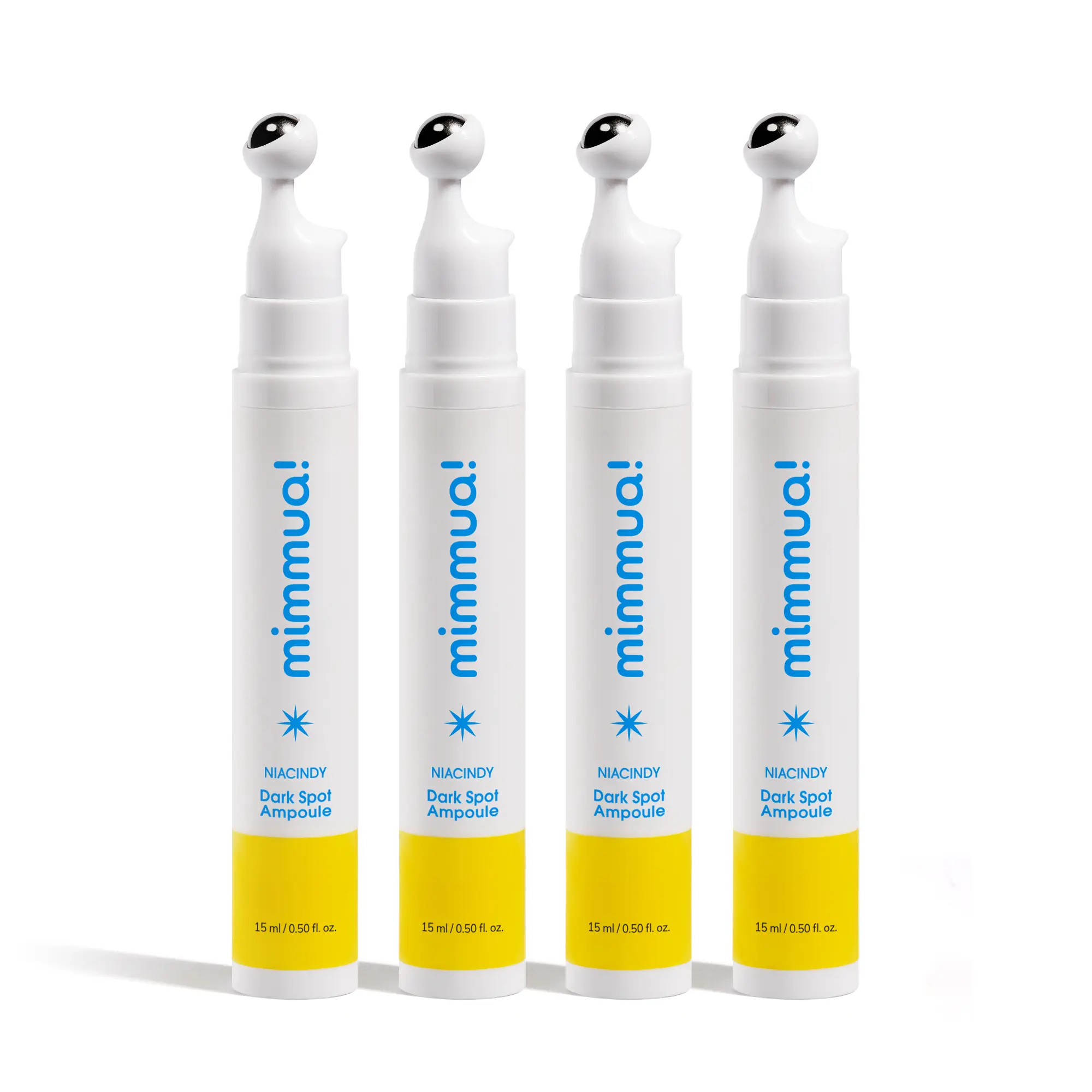 mimmua! Niacindy Dark Spot Minimizing Treatment Ampoule, 100ppm Thioctic Acid, 10% Niacinamide, 0.1% NAD+, Brightening & Cell Renewal, Korean Skincare