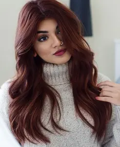 tape-in hair extensions auburn.