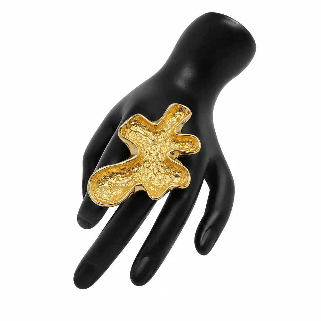 The Missing Piece- Abstract Statement Ring The Missing Piece- Abstract Statement Ring