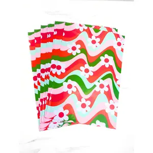10x13" Rainbow Wave Poly Mailer
