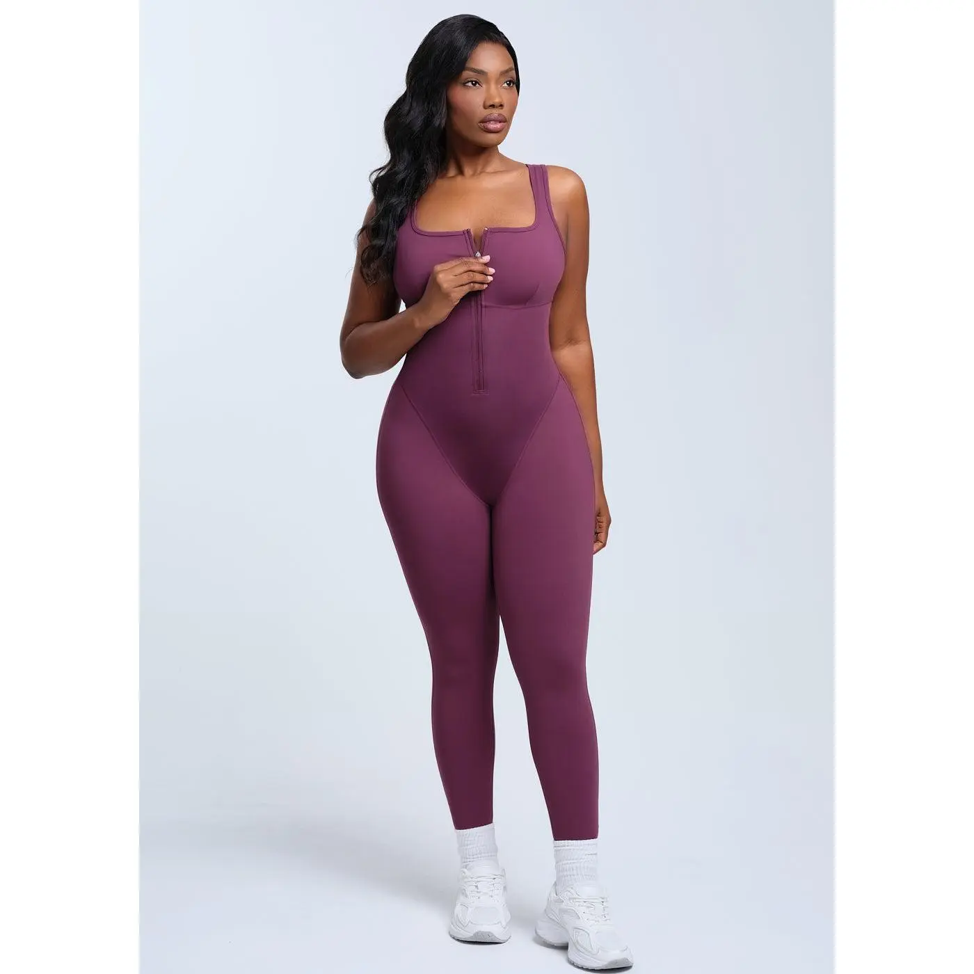 SaunaSculpt Compression Jumpsuit - TikTok Shop
