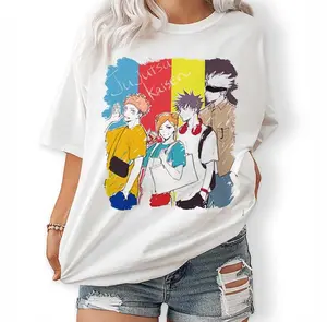 Funny Friends - Satoru Gojo, Yuji Itadori, Nobara Kugisaki, Megumi Fushiguro Shirt, Anime Tee, Manga Shirt, Anime Lover Tee