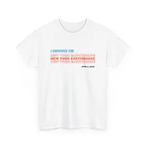 Survived the Shake: Earthquake in New York T-Shirt