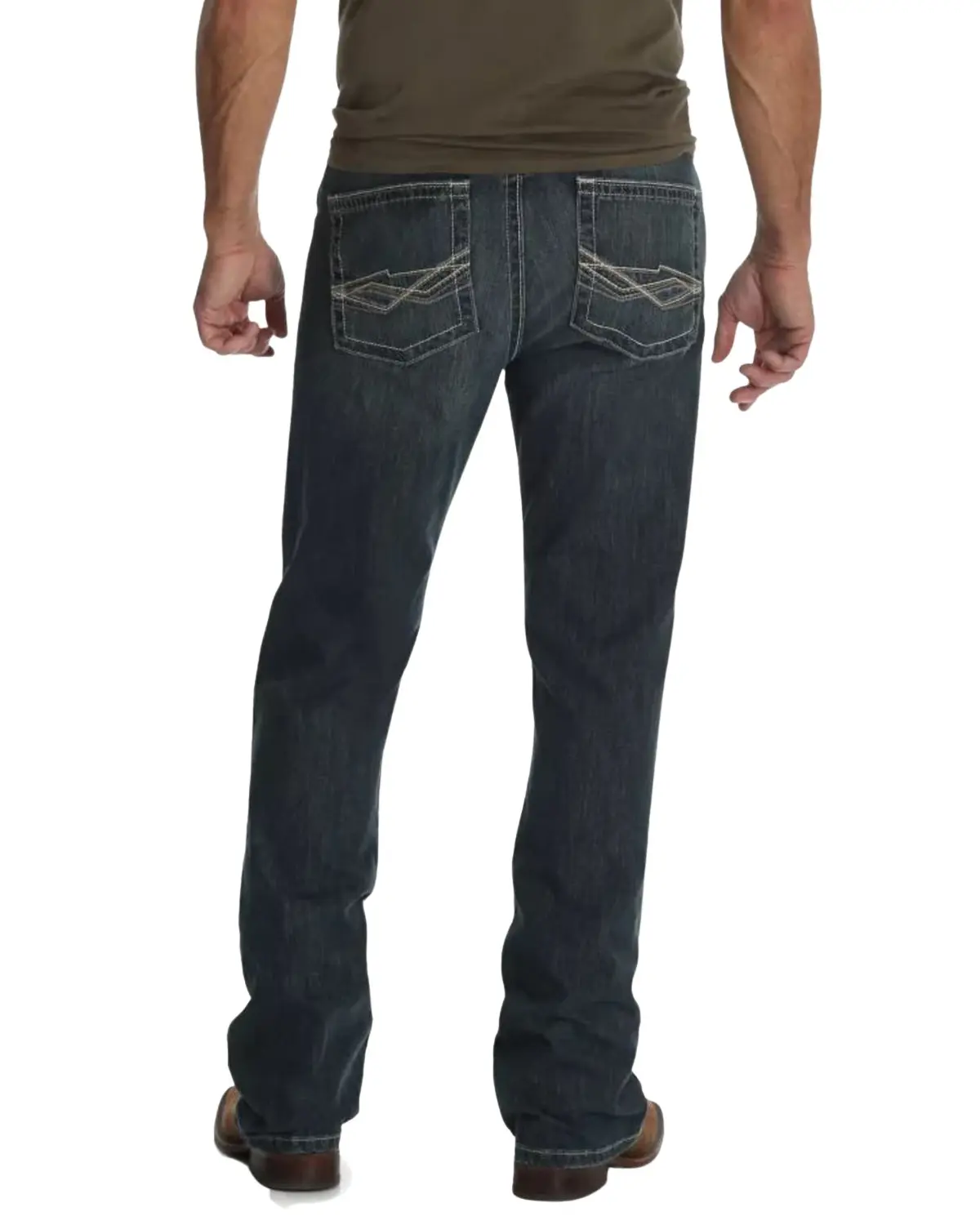 Wrangler Men's 20X Men'S No. 42 Glasgow Vintage Stretch Slim Bootcut Jeans - 1042Mwxgg