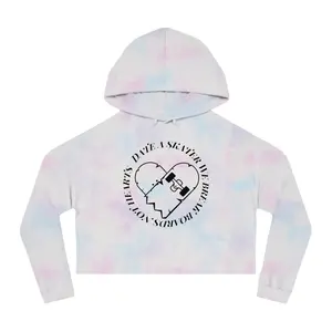Skater Love Cropped Hoodie, Perfect for Skate Enthusiasts, Cool Casual Wear, Gift for Skate Lovers, Trendy Streetwear hoodies  women Sweatshirts Tops