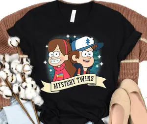 Gravity Falls Dipper And Mabel Mystery Twins Shirt, Dipper And Mabel Unisex Shirt, Gravity Falls Merch